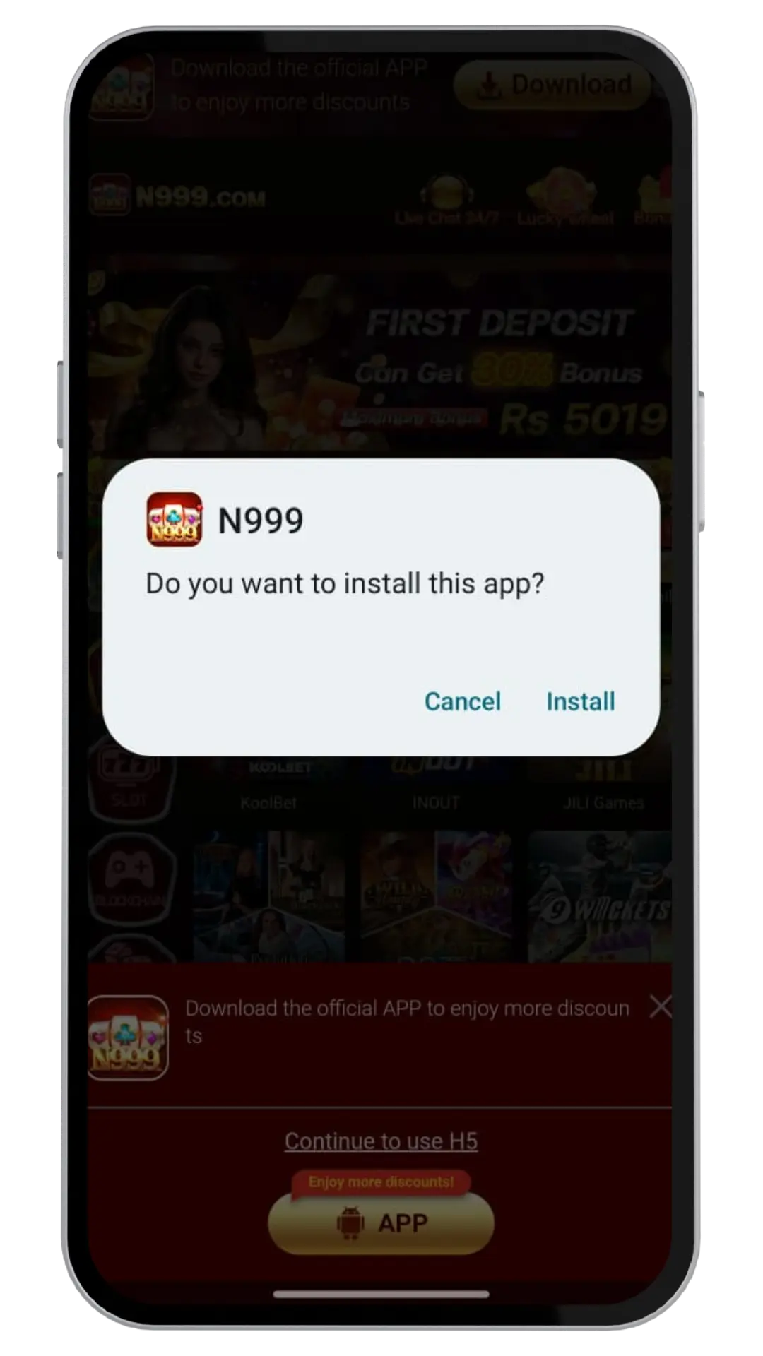 How to install Apk