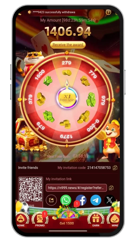 N999 Game wheel
